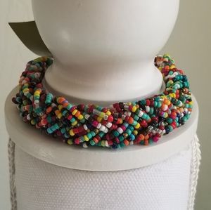 🔥3/$20🔥 Chunky Bracelet Multi Glass Beads Beaded